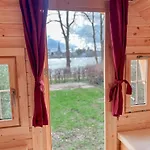 Campingplatz Wohnen Im Campingcube Direkt Am Rhein